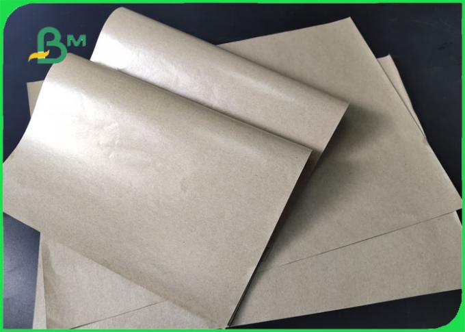 160g + 10g Grease - Proof Paper / Plastic Coated Paper For Hamburger Package