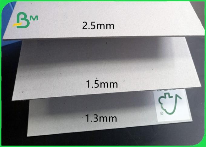 1.35 - 2.0mm FSC approved environmentally friendly Grey chip board in sheet