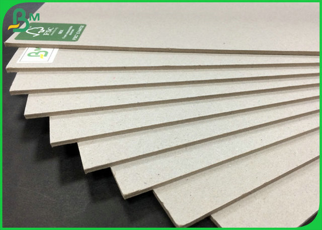 FSC Approved High hardness Grey Chip Board For 1.5mm 2mm 2.5mm