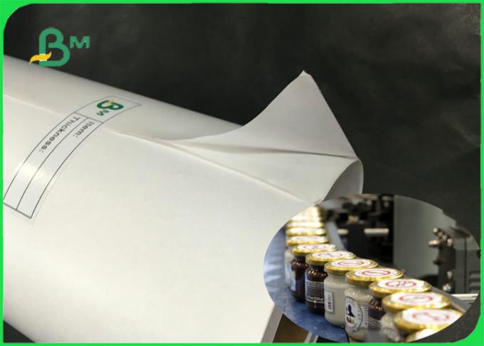 Ecofriendly Self Adhesive Thermal Sticker Paper Roll For Barcode Labels