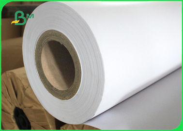 वस्त्र कारखाने के लिए सफेद ऑफसेट प्रिंट करने योग्य अनुरेखण कागज / सीएडी ड्राइंग पेपर