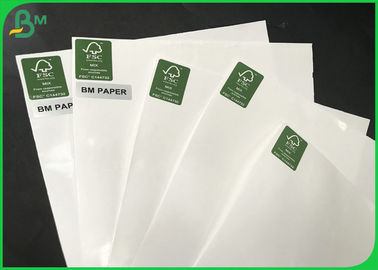 Greaseproof पीई लेपित कागज, 160gsm + 10g खाद्य पैकिंग के लिए एक तरफ चमकदार कागज