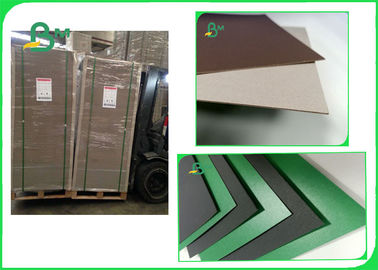 बाहरी पैकेजिंग के लिए 700 ग्राम / 1.1 मिमी नमी रहित टुकड़े टुकड़े में रंगीन ग्रे बोर्ड