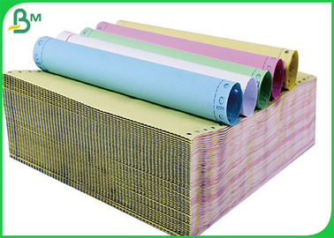 सामान्य मुद्रण के लिए 100% वर्जिन वुड पल्प अलग-अलग रंग के कार्बन रहित कॉपी पेपर