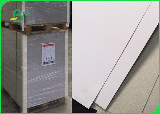 सिंगल साइड कोटेड व्हाइट डुप्लेक्स बोर्ड ग्रे ग्रे हार्ड स्टिफनेस 200 के साथ - 450gsm
