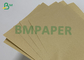 पेपर बैग के लिए टुकड़े टुकड़े में 50 ग्राम लिफाफा क्राफ्ट पेपर रोल 525 मिमी चौड़ाई: