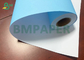 20lb 18 '' 24 '' 36 '' वाइड फॉर्मेट इंकजेट प्रिंटर के लिए सिंगल साइडेड ब्लूप्रिंट पेपर