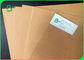 मानक आकार 70 × 100 सेमी एफएससी स्वीकृत प्राकृतिक ब्राउन क्राफ्ट लाइनर बोर्ड पेपर बैग के लिए