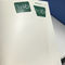 ISO9001 ISO14001 एफडीए एसजीएस सफेद पीई लेपित कागज चमकदार खाद्य सुरक्षित अनुकूलित