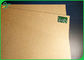 रैपिंग बॉक्स बनाने के लिए उच्च कठोरता 126gsm पुनर्नवीनीकरण ब्राउन क्राफ्ट पेपर