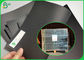 पुनर्नवीनीकरण पल्प ब्लैक क्राफ्ट कार्डबोर्ड 110gsm से 350gsm रैपिंग पेपर शीट्स