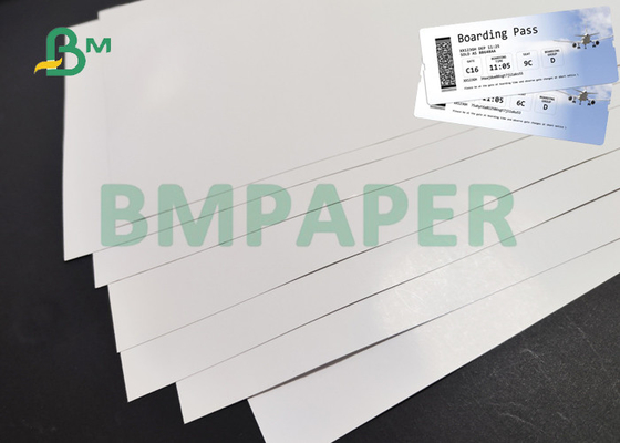 बोर्डिंग पास के लिए 210g 220g थर्मल पेपर कार्ड 79cm क्लियर प्रिंटिंग कलर:
