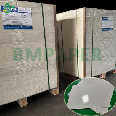 275 ग्राम + 15 ग्राम PE लेपित व्हाइट पेपरबोर्ड फ्रोजन सीफ़ूड पैकेज के लिए 1000 x 700 मिमी