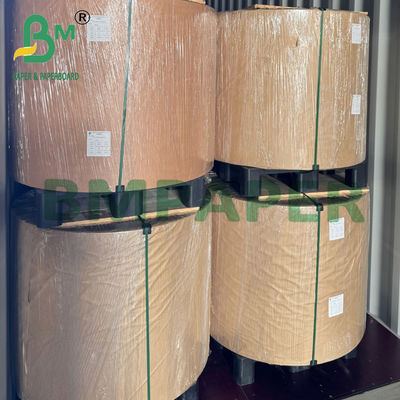 260/275 ग्राम माइक्रोवेव सुरक्षित 2 साइड्स पीई क्राफ्ट पेपर लंच बॉक्स के लिए