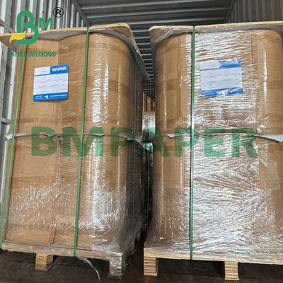 40 ग्राम 50 ग्राम तेल प्रतिरोधी ब्लीच बटचर पेपर रोल मांस पैकेजिंग के लिए 30 x 30 सेमी