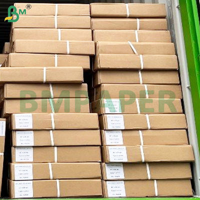 इंजीनियरिंग प्रिंट के लिए 80Gsm 2 इंच कोर सीएडी प्लॉटर पेपर रोल