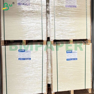 350 ग्राम वसा प्रतिरोधी एक तरफ लेपित सफेद कार्डबोर्ड शीट
