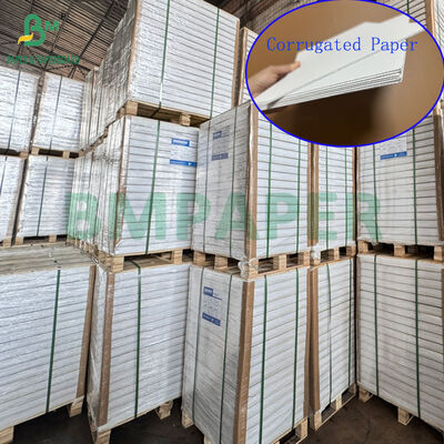 230 ग्राम 325 ग्राम ई बांसुरी एकल चेहरा गुलदस्ता कागज फूलों के लिए 28 x 60 सेमी की सुरक्षा