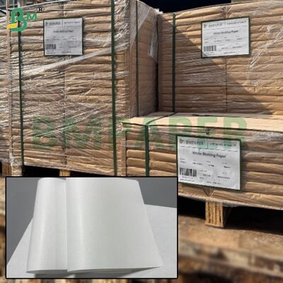 35gsm 38gsm MG ब्लीच्ड क्राफ्ट पेपर मशीन ग्लेज़्ड सिंगल साइड ग्लॉस पेपर शीट्स 30cm x 60cm