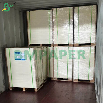 1.6 मिमी बीयरमैट बोर्ड शीट गैर लेपित कार्डस्टॉक पेय कोस्टर, स्विंग टैग के लिए