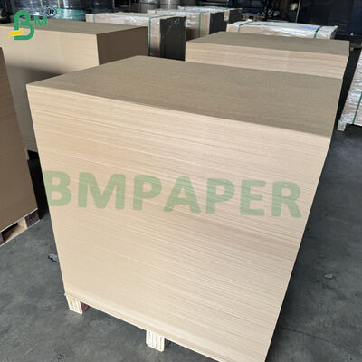 उच्च शक्ति अनब्लीच्ड क्राफ्ट पेपर 50lb उच्च एक्सटेंसिबल सीमेंट बैग क्राफ्ट पेपर