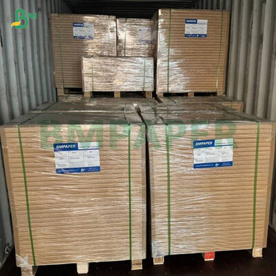 280 ग्राम खाद्य ग्रेड गैर लेपित ब्राउन क्राफ्ट लंच बोर्ड 2S पीई