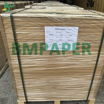 60gsm 70gsm उच्च गुणवत्ता वाले वुडफ्री अनकोटेड ऑफसेट पेपर 610mm X 860mm