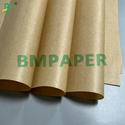 पर्यावरण के अनुकूल फ्लोरीन मुक्त कंपोस्टेबल बायोडिग्रेडेबल 35gsm 40gsm Greaseproof Paper खाद्य पैकेजिंग पेपर
