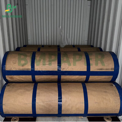 35gr 38gr ऑटोमोटिव ग्लास की सुरक्षा के लिए सफेद इंटरलेविंग पेपर रोल 1700MM 1800MM