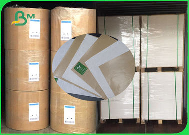 एक तरफ खाद्य पैकिंग के लिए लेपित खाद्य ग्रेड 160gsm प्लास्टिक लेपित कागज