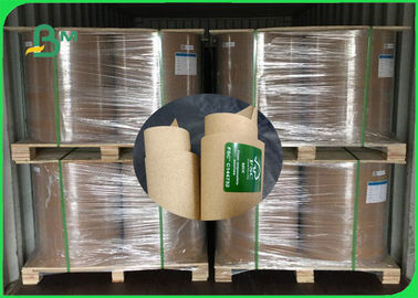 पैकिंग के लिए 60gsm 70gsm 80gsm रीसायकल पल्प फोल्डिंग रेजिस्टेंस ब्राउन क्राफ्ट पेपर