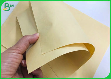 पारिस्थितिक बांस फाइबर 50G 80G कागज बोरी के लिए Unbleached क्राफ्ट फाइन पेपर