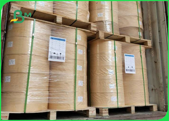 स्ट्रॉ फूड सेफ्टी के लिए 60gsm 120gsm कम्पोस्टेबल क्राफ्ट पेपर 13.5MM 14MM 15MM