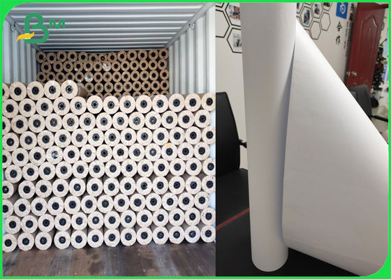 कटर परिधान परिधान प्लॉटर पेपर 50gsm 165cm चौड़ाई 35kg रोल