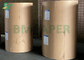 30 - 450 जीएसएम तेल सबूत पीई लेपित क्राफ्ट पेपर खाद्य पैकेजिंग बक्से के लिए
