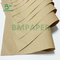 सीमेंट बैग के उत्पादन के लिए लकड़ी का पल्प 75 ग्राम 80 ग्राम ब्राउन प्राकृतिक क्राफ्ट पेपर