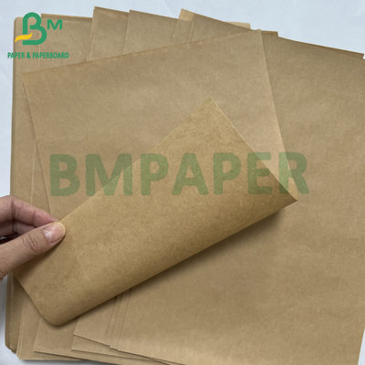 उच्च शक्ति अच्छा विस्तार योग्य 70 90 GSM ब्राउन क्राफ्ट पेपर फट प्रतिरोध