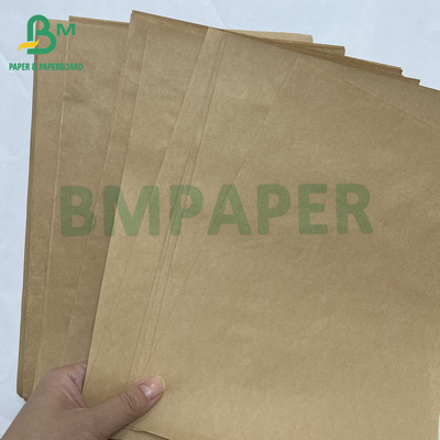 उच्च शक्ति अच्छा विस्तार योग्य 70 90 GSM ब्राउन क्राफ्ट पेपर फट प्रतिरोध