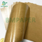 वसा प्रतिरोधी खाद्य पैकेज बॉक्स ब्राउन क्राफ्ट पीई लेपित कागज रोल