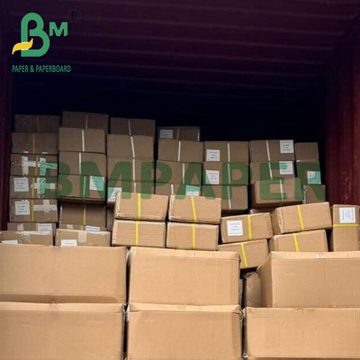 इंजीनियरिंग योजना के लिए 2 इंच कोर सफेद प्लॉटर पेपर रोल 24 &quot;x 50 गज 80gsm