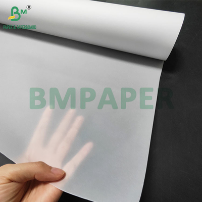 83gsm 93gsm पारदर्शी इंकजेट स्केच के लिए कागज 914mm x 50m