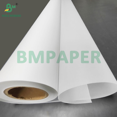 83gsm 93gsm पारदर्शी इंकजेट स्केच के लिए कागज 914mm x 50m