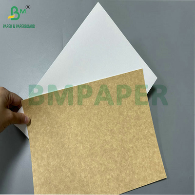 100% खाद्य सुरक्षा 325 ग्राम 360 ग्राम लंच बॉक्स बनाने के लिए लेपित पुनर्नवीनीकरण कार्डबोर्ड