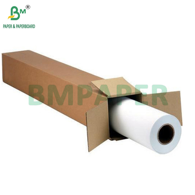 180GSM बड़े प्रारूप मैट लेपित इंकजेट प्लॉटर फोटो पेपर रोल 61 सेमी x 30 मीटर