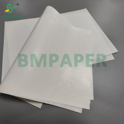 80 ग्राम वाटरप्रूफ एक तरफा लेपित गीला शक्ति बियर लेबल प्रिंटिंग पेपर 69 x 99 सेमी