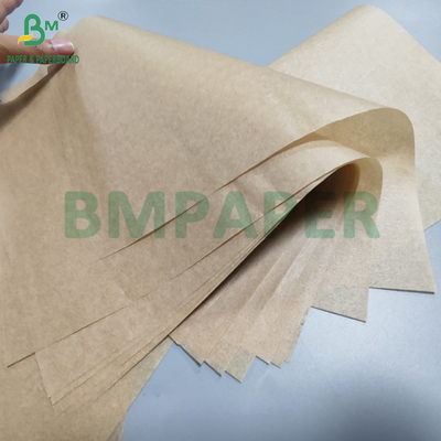 40gsm Greaseproof ब्राउन ओवन बेकिंग लाइनर पेपर हीट प्रतिरोधी 30 x 40 इंच