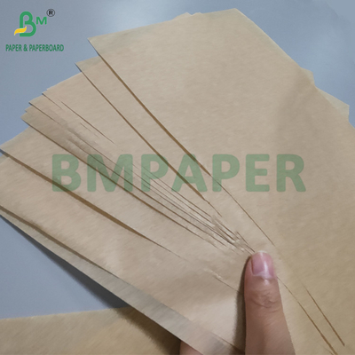 40gsm Greaseproof ब्राउन ओवन बेकिंग लाइनर पेपर हीट प्रतिरोधी 30 x 40 इंच