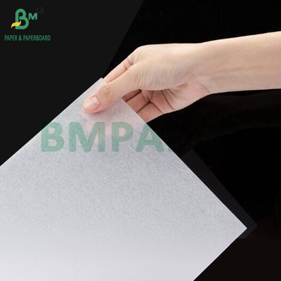 63gsm 73gsm सफेद स्केचिंग ट्रैकिंग पेपर रोल DIY शिल्प के लिए 18 X 24 इंच