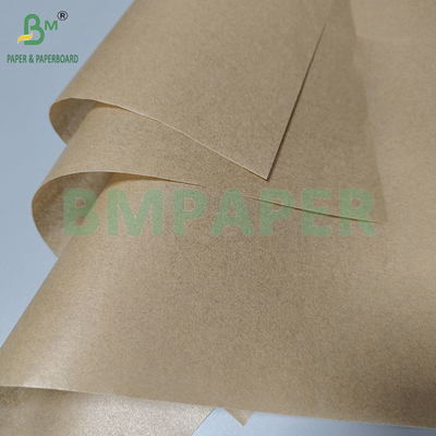 माइक्रोवेव ओवन के लिए 40GSM ब्राउन खाद्य ग्रेड डिस्पोजेबल बेकिंग पेपर