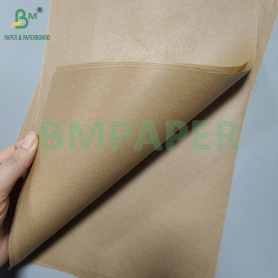 माइक्रोवेव ओवन के लिए 40GSM ब्राउन खाद्य ग्रेड डिस्पोजेबल बेकिंग पेपर